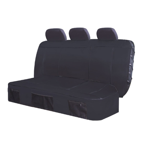 Black Safari 5 Piece Rear Seat Cover Set