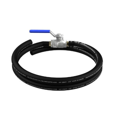 1.5M Fuel Tank Hose Kit (Black)