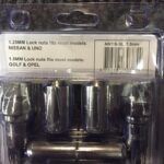 LOCK NUTS - 12mm X 1,5mm-SLIM LINE