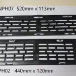 NPH07.NPH02 Number Plate Holder 440mm x 120mm