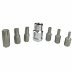 Multi Spline Hex Bit Set - 7 Piece